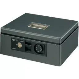 Kokuyo 318x228x79 mm Dark Gray A4 Portable Safe with Dial, CB-11DM-image-69