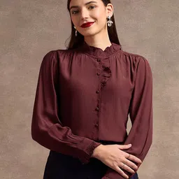 U.S. Polo Assn. Women Solid Round Neck Top-11