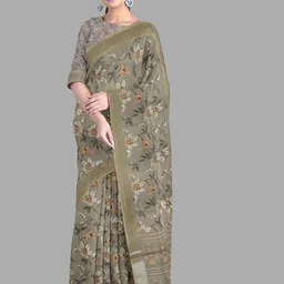 The Chennai Silks Floral Printed Saree-picture-15