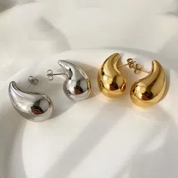 Celestria Set Of 2 Teardrop Studs Earrings-50