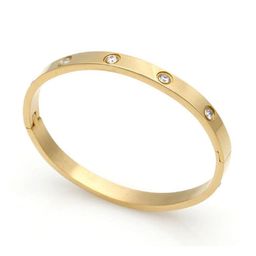 Zabby Allen Unisex Cubic Zirconia Antique Gold-Plated Kada Bracelet-image-62