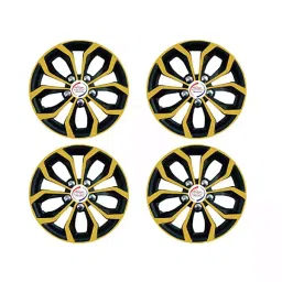 Auto Pearl Car Black Copper Wheel Cover Caps 33.02 cm (13 Inch) Press Type Fitting for Maruti Suzuki Baleno Old-42