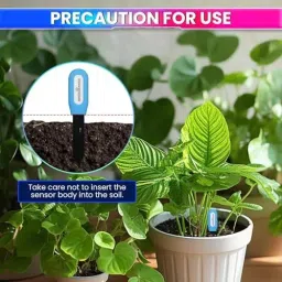 amiciSense 2-in-1 Soil Moisture and Temperature Sensor Wireless Hygrometer for Potted Plants Garden (Pack of 3) image 3