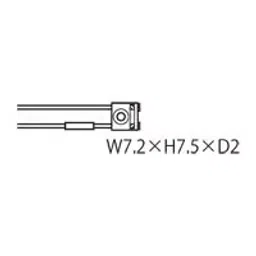 Panasonic Convergent Reflective Type Convergent Reflective Type Fiber R1 mm, FD-L12W-31
