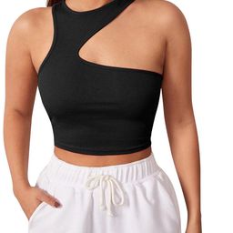 classy fashion Cotton Tank Crop Top-image-46