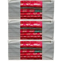 AMAK INC Grey Fabric Multi-Utility Wardrobe Organisers-picture-3