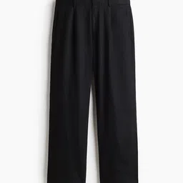 H&M Relaxed Fit Linen-Blend Trousers-image-27