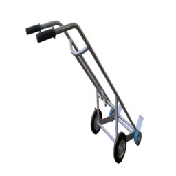 SUWAS TROLLEY STORE 400 Kg Mild Steel/Iron Power Coated Drum Handling Trolley SU-DT-009-24