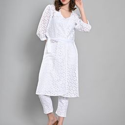 Iti Women Longline Tie-Up Shrug-53