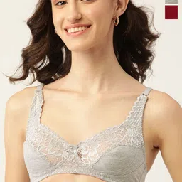 DressBerry Women Pack Of 2 Full Coverage Seamless Bra-picture-14