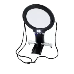 RS PRO Illuminated Magnifier, 2X x Magnification Model No 1465485-18