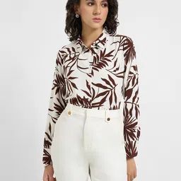 Annabelle by Pantaloons Floral Print Shirt Style Top-image-93