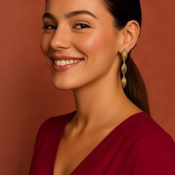 ISHTAARA Women Stainless Steel Drop Earrings-image-88