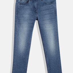 Allen Solly Junior Girls Slim Fit Heavy Fade Stretchable Jeans-image-62