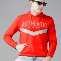 Van Heusen Sport Hooded Printed Sweatshirt-image-74