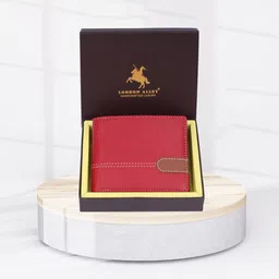 LONDON ALLEY Men Leather Two Fold Wallet-picture-17