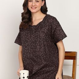 Moda Rapido Printed Maxi Nightdress-picture-2