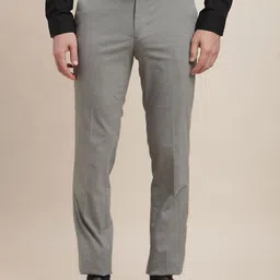 Turtle Men Tailored Slim Fit Formal Trousers-image-91