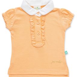 JusCubs Cotton Half Sleeves Solid Polo Tee - Orange-image-83