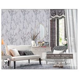 JAAMSO ROYALS White Self Adhesive, Waterproof Home & Wall Decor Wallpaper (1000cm x 45cm)-image-1