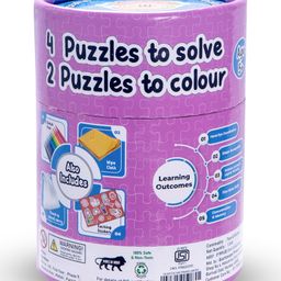Kimon Toys Diy & Discover Wipe & Clean Unicorn Puzzle - 72 Pieces image 2