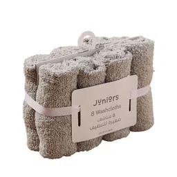 Juniors by Babyshop Kids Set Of 8 Textured Washcloth-0