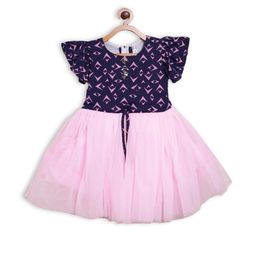 Muhuratam Girls Blue Dresses-image-41