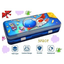 FunBlast Space Theme Pencil Box - Multicolor image 4