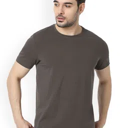 UnderJeans by Spykar Round Neck LoungeTshirts-image-88