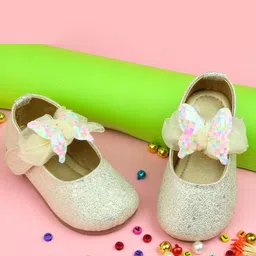 NESKA MODA Girls Ballerinas with Bows Flats-image-54