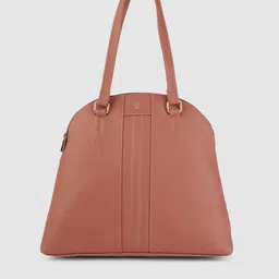 Baggit Brown Solid Bowling Shoulder Bag-image-87