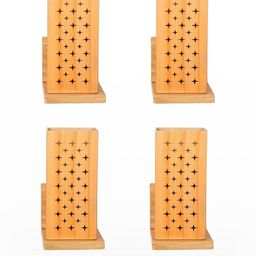 SOMIL Cream Glass Cylinder Printed Wall Lamps-image-50