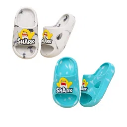 ONFEET Kids Pack of 2 Printed Slip-On Open Toe Flats-picture-1