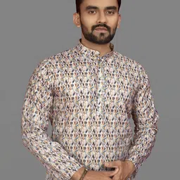 CELLUX Men Multi Kurtas-image-85