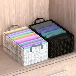 Myntra Elegant Homes Grey Set of 2 Regular Drawer Organiser Organisers-27