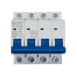 Sibass 32 Amp 4 Pole Miniature Circuit Breakers, SE-PV63 DC C32-picture-24