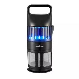 Moskitrap Mosquitos and Insect Trapper with UV LED Light Black Round Shape Plastic for Indoor & Outdoor, GM910-picture-16