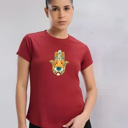 SZN Women Graphic Printed Regular T-shirt-picture-18