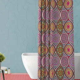 ArtzFolio Single Piece Waterproof Polyester Shower Curtain-picture-26