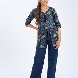 30 Looks Women Floral Printed Pure Cotton Kurti-picture-56