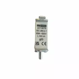 RS PRO Tag Fuse 63A, Voltage 415 V AC, Model No 2213679 (Bag of 5)-image-5