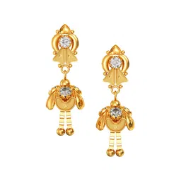 Joyalukkas Fusion Flourish Gold Jhumka- 2.725 gms-picture-49