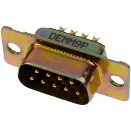 ITT CANNON D Sub Connectors CONNECTOR, D SUB, PLUG, 9 POSITION, DEMM9P-12