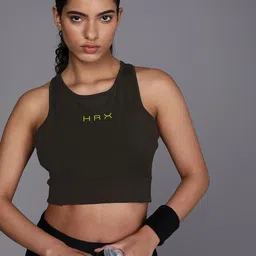 HRX by Hrithik Roshan Medium Coverage Lightly Padded Running Rapid-Dry Bra-42