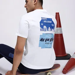 HRX by Hrithik Roshan Men Pure Cotton Printed T-shirt-picture-8