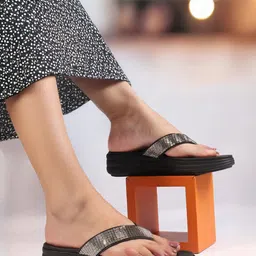Carlton London Embellished Wedge Sandals-picture-56