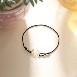 Mia by Tanishq Unisex Yellow Gold Cool Calm Panda Bracelet-image-30