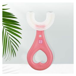 Bembika Baby Teether Toys Heart Shape Small Toothbrush - Pink-14