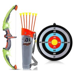 AKN TOYS Boys Basic Archery Set with 3 Suction Cup Arrows & Target (Color May Vary)-76