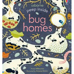 Usborne Bug Homes Peep Inside by Anna Milbourne - English-26